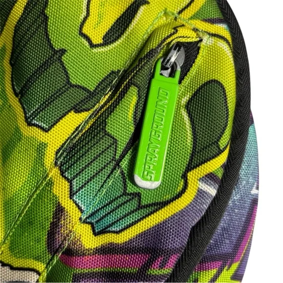 Sprayground Backpack Limited Edition Rick & Morty Genius AOP - Picture 13 of 14